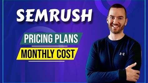 semrush cost per month